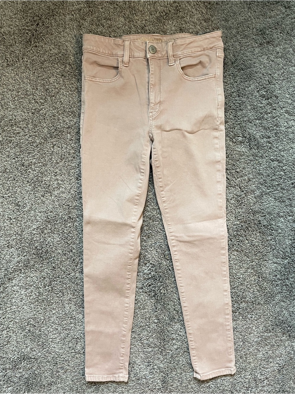 American Eagle Outfitters Blush Super Stretch Jeans